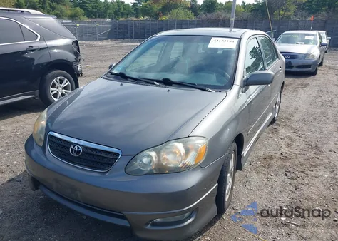 2007 Toyota Corolla S z USA, uszkodzony, nr VIN 2T1BR32E77C727970